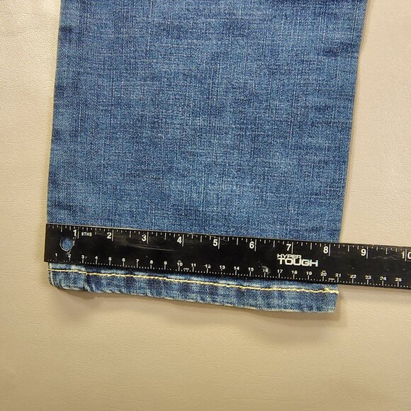 Wrangler Willow Women's Junior Boot Cut Riding Blue Denim Jeans - Picture 5 of 10